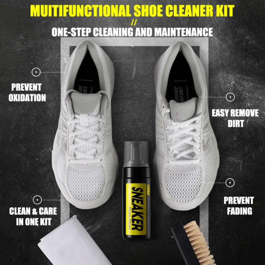 150ML Water-Free Foam Sneakers - Sneaker Care White บทวิจารณ์และราคา