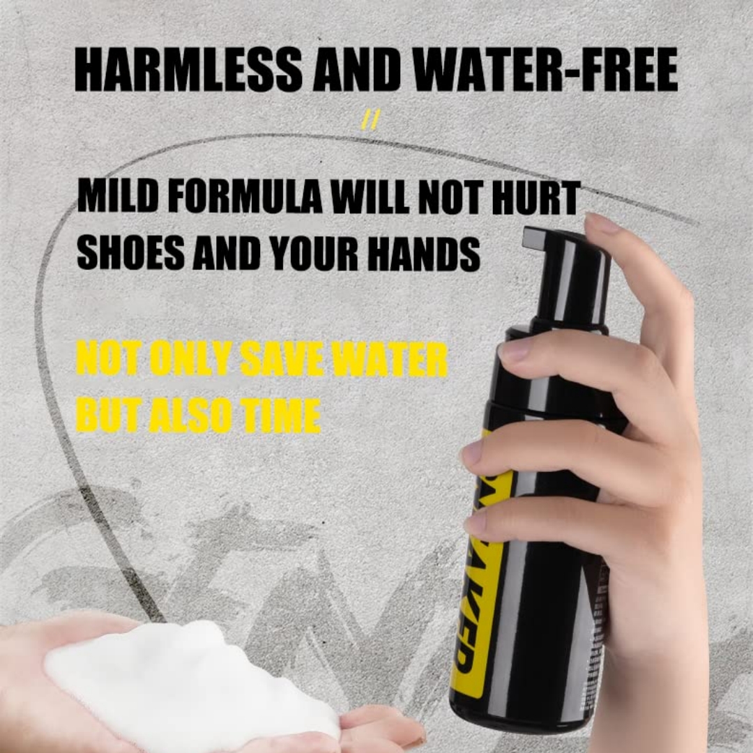 150ML Water-Free Foam Sneakers - Sneaker Care White บทวิจารณ์และราคา