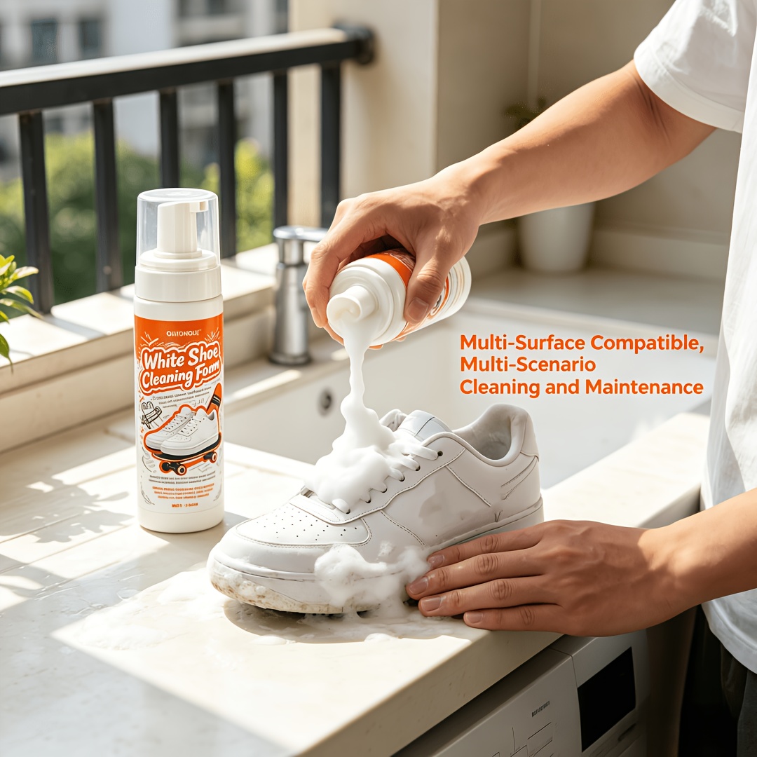 Portable No Rinse White Shoe C - Sneaker Care Products บทวิจารณ์และราคา