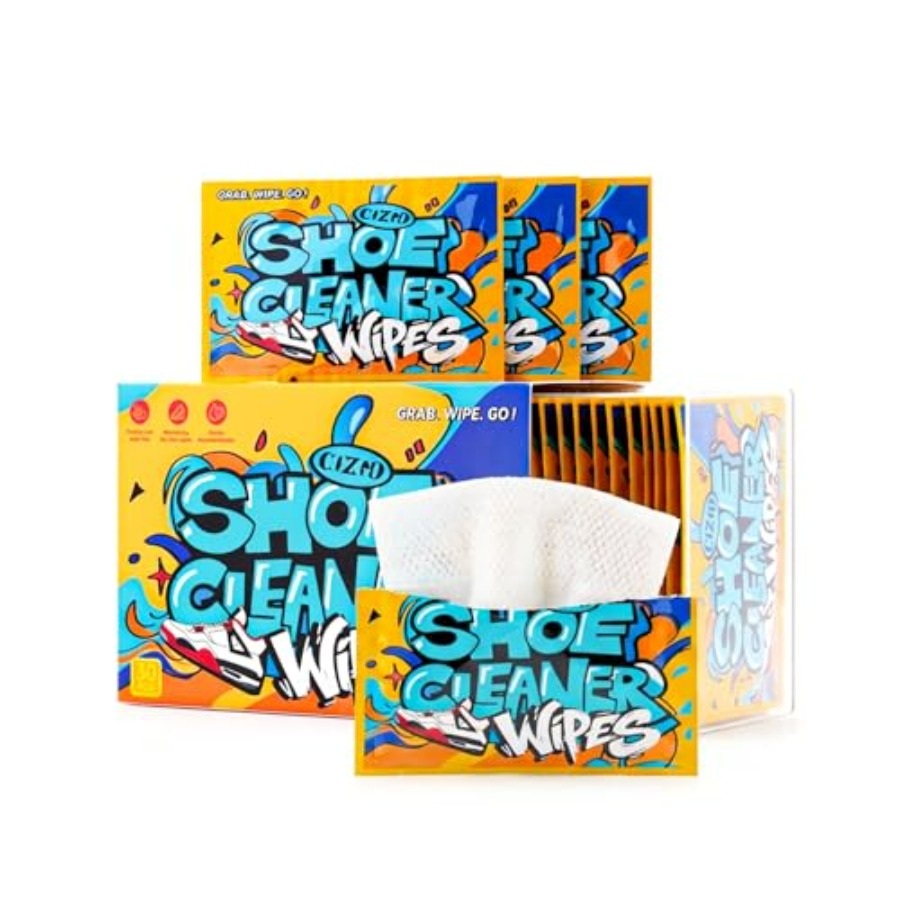 Shoe Cleaner Wipes, Shoe Clean - Sneaker Care บทวิจารณ์และราคา