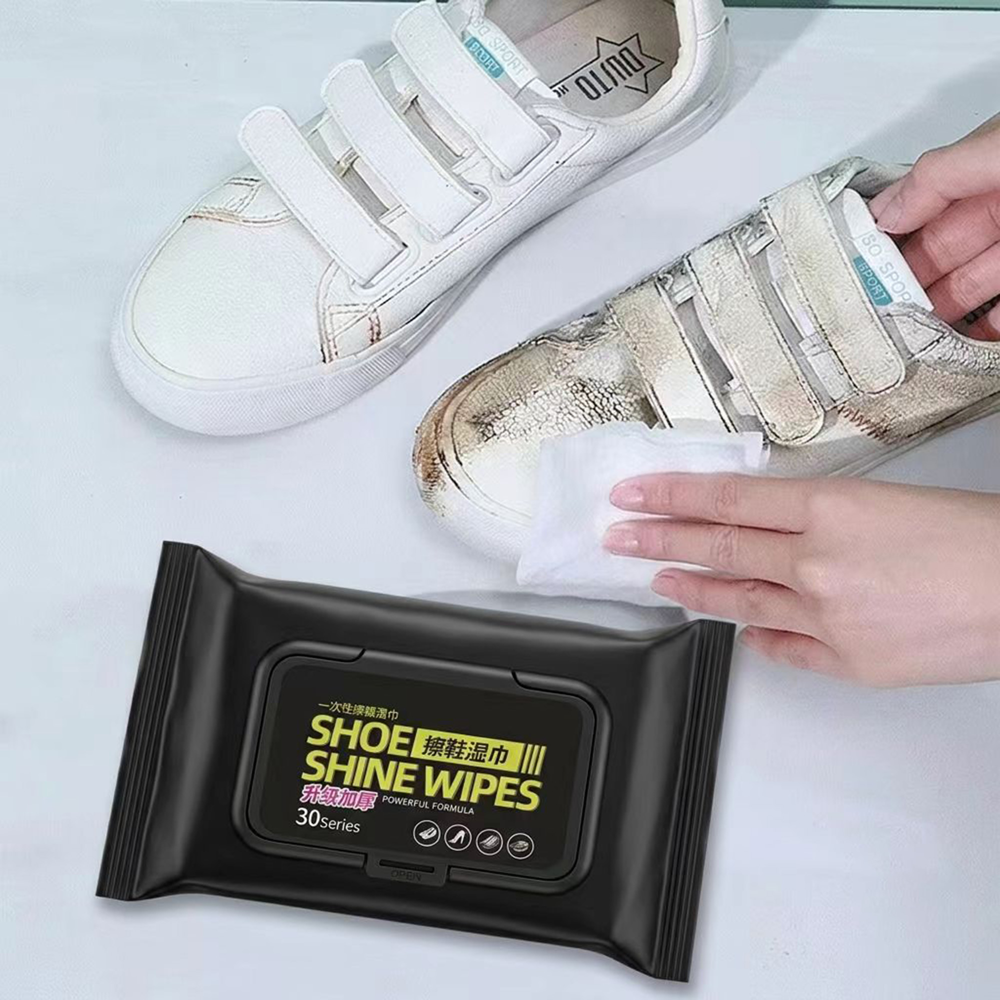 Disposable Sneaker Cleaning Wi - Sneaker Care บทวิจารณ์และราคา
