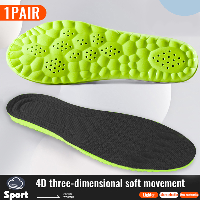 1 Pair Memory Foam Insoles for - Sneaker Care บทวิจารณ์และราคา