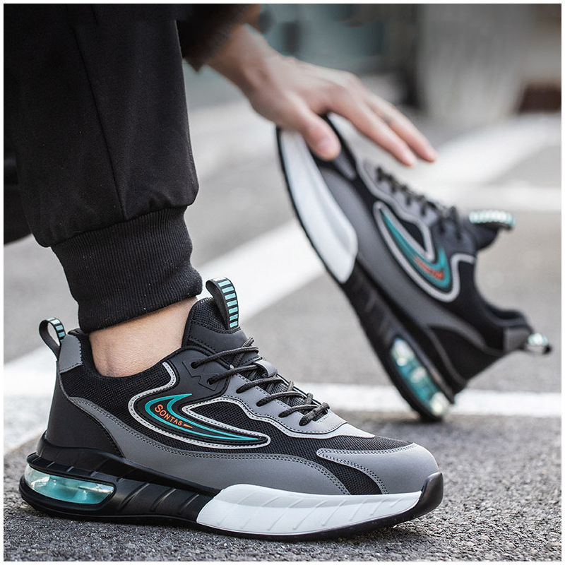 men fashion steel toe caps wor - Sneaker Care บทวิจารณ์และราคา