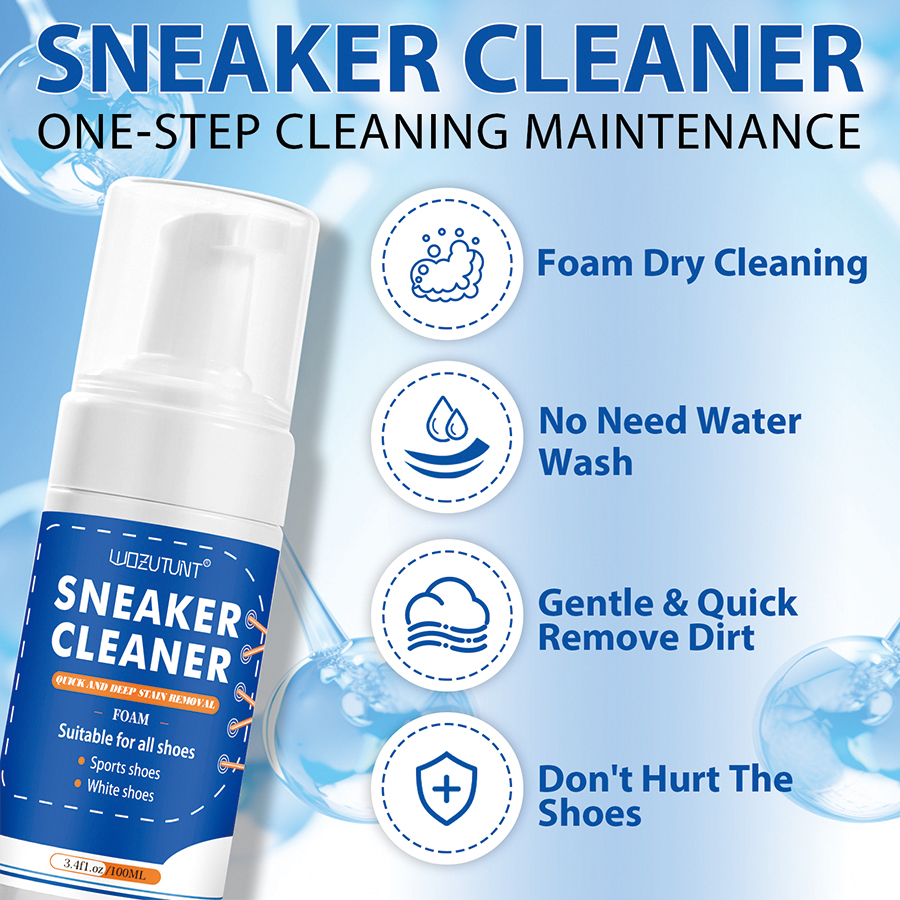 100ml White Shoe Cleaner No-wa - Sneaker Care White บทวิจารณ์และราคา