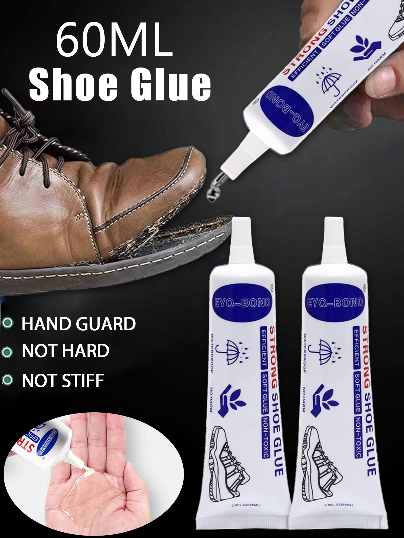 5pcs 60ml Strong Shoe Glues DI - Sneaker Care บทวิจารณ์และราคา