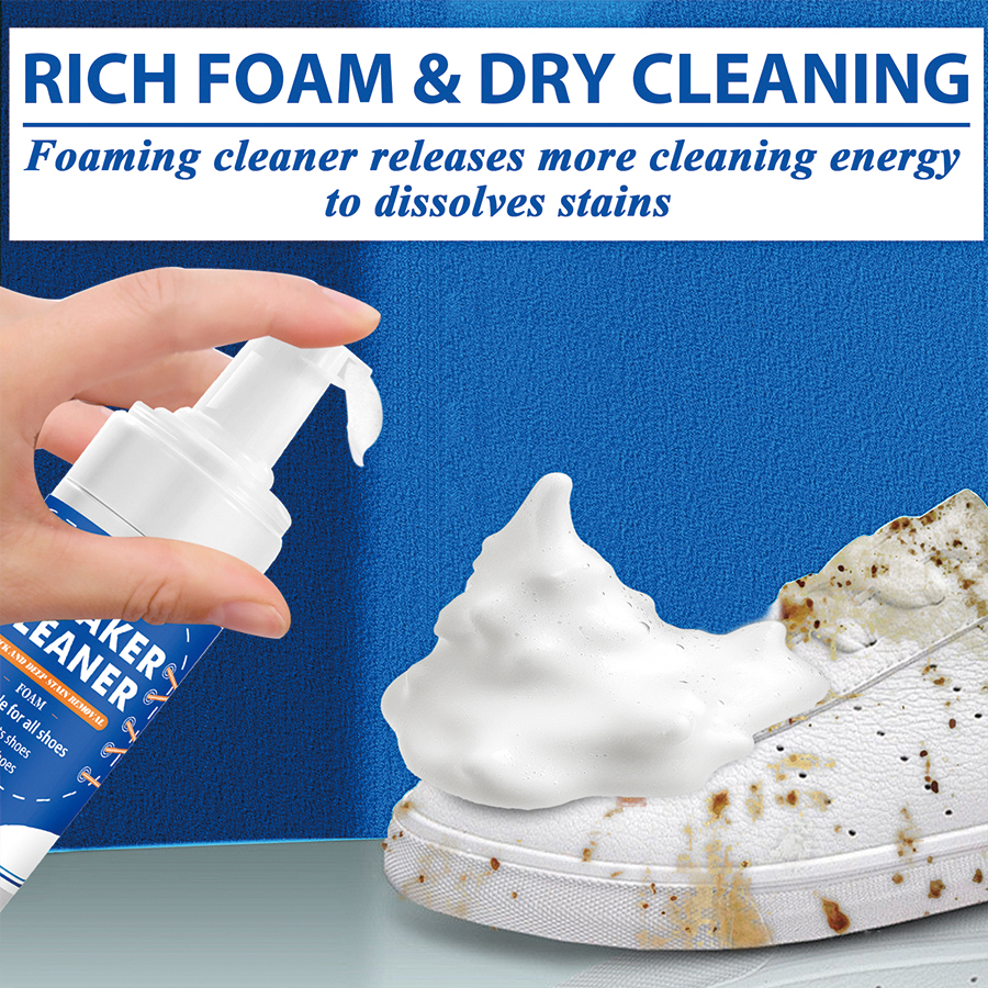 100ml White Shoe Cleaner No-wa - Sneaker Care White บทวิจารณ์และราคา
